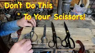 Bad Email Advice on Sharpening Scissors | Engels Coach Shop