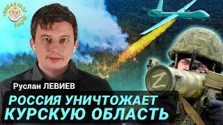 Авиаудары РФ по Курской области. Дроны-драконы ВСУ. Руслан Левиев