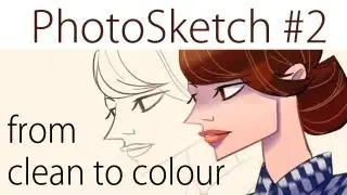 PHOTO SKETCH - How to draw from photo reference - COLOR (#02)