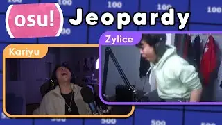 I hosted an osu! Jeopardy gameshow...