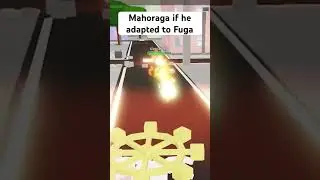 Mahoraga ADAPTS to Fuga (jujutsu shenanigans) #roblox #jujutsushenanigans #mahoraga #jjk #sukuna