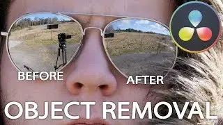 Remove Objects In DaVinci Resolve 16 Using Object Removal Tool