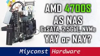 AMD 4700S – in search of a valid use-case, maybe home NAS?