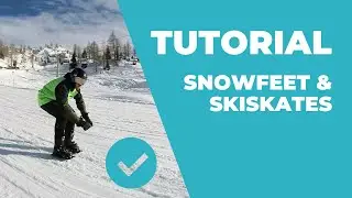 Snowfeet* & Skiskates Tutorial - How to Become a PRO Skiskater