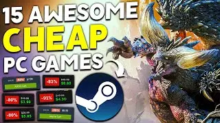 15 AWESOME NEW STEAM PC GAME DEALS RIGHT NOW - JRPGs, Open World Games + MORE CHEAP GAMES!