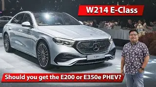 2024 W214 Mercedes-Benz E-Class in Malaysia - E200 and E350e in detail