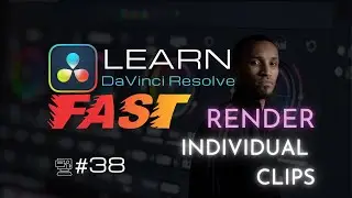 How To Render Multiple Timelines and Individual Clips | Davinci Resolve Course For Beginners