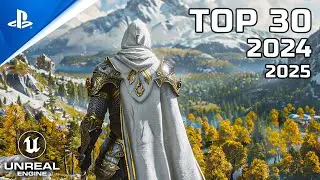 Top 30 New Upcoming OPEN WORLD Games of 2024/2025 (4K)