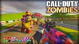 The MARIO KART Zombies Map... (Black Ops 3)