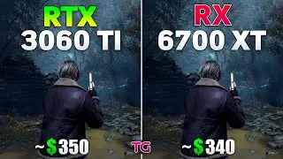 RTX 3060 Ti vs RX 6700 XT Test in 10 Games (2023)