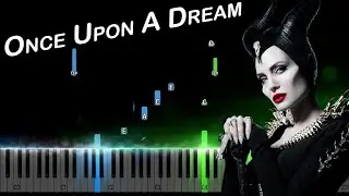 Once Upon A Dream From Maleficent Piano Tutorial