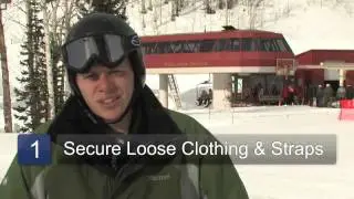 How to Get Off a Ski Chairlift