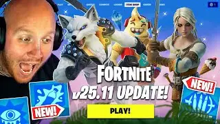 FORTNITE UPDATE TODAY! NEW AUGMENT/WEAPON!