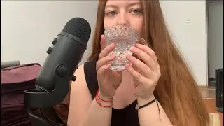 ASMR | Drinking Water 💧💙 | Gulping Sounds 🤍