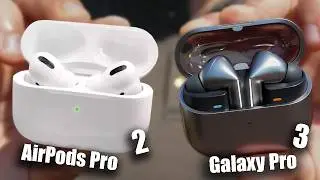 Airpods Pro 2 vs Galaxy Buds 3 PRO - Honest Comparison & Testing!