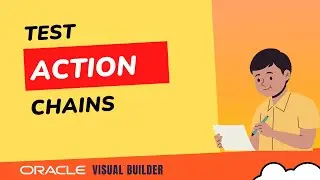 How to Test Action Chains in Oracle Visual Builder VBCS, Testing JavaScript Action Chain in VBCS