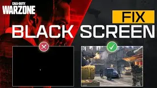 How to Fix Call of Duty Black Screen Problem on PC | COD Black Screen Problem