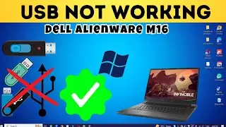 Dell Alienware M16 USB port not working