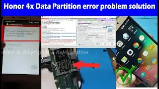 The user's data partition can no longer be used, please chose an action Honor 4x (CHE2-L11) Reset