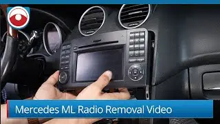 Mercedes ML 2006-2011 Radio Removal