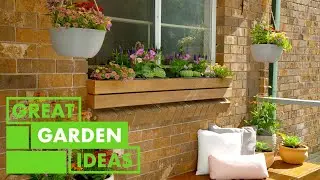 Give the Gift of a Window Planter Box | GARDEN | Great Home Ideas