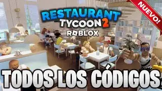 TODOS los CÓDIGOS de 🍝 RESTAURANT TYCOON 2 🍝 activos / NEW UPDATE / ROBLOX 2024 / TilloASR