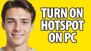 How To Turn On Hotspot in PC/Laptop