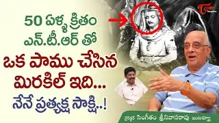 Director Singeetam Srinivasa Rao Interview | 50 ఏళ్ళ క్రితం NTRతో ఒక పాము చేసిన మిరకిల్..! TeluguOne