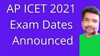 AP ICET 2021 exam dates | AP ICET 2021 | AP ICET 2021 notification updates | AP ICET 2021 date