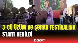 Şamaxının Meysəri kəndində 3-cü Üzüm və Şərab Festivalı keçirilir