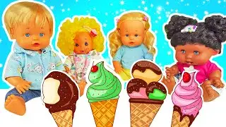 Мой детский сад – Готовим мороженое! 🍧🍦🍨 Развивающие видео для малышей и игры с Плей До