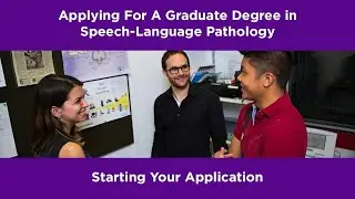 Starting Your Graduate Application | NYU Steinhardt Speech-Language Pathology Master's Program