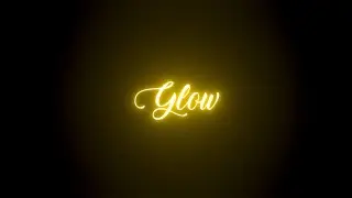 How to Make a Glowing Text Effect in Kinemaster 