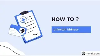 How to Delete bbPress from Wordpress ? Step by Step