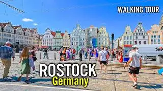 ROSTOCK, GERMANY 2024 - Walking Tour in 4K