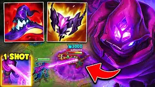 Malzahar but my R drains 100% of your HP instantly (MAX DAMAGE)