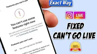 Can't go live on Instagram! Here's how to fix it [100% solved ]