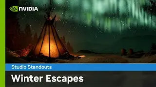 Winter Escapes - Community Art Showcase | NVIDIA Studio Standouts