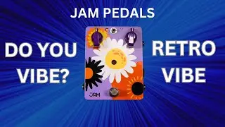 Unleash Vintage Vibes With The Jam Pedals Retrovibe Pedal!