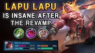 Lapu Lapu Is Insane After The Revamp, But Then This Happened... | Mobile Legends