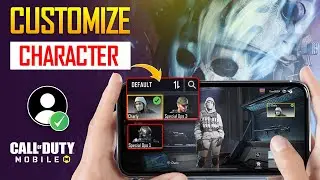 How to Customize the Character in COD Mobile on iPhone | Change Outfit in Call of Duty