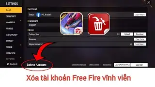 Cách xóa tài khoản Free Fire vĩnh viễn (2024) | Xóa tài khoản Garena Free Fire