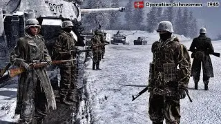 Operation Schneeman (Snowman) - Unknown German Ardennes Support Attack (1945)