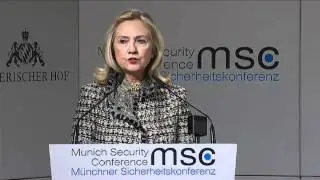 Secretary Clinton Delivers Remarks at the Munich Security Conference