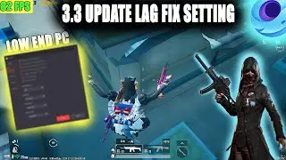 GAMELOOP 3.3 UPDATE LAG FIX | SECRET SETTING FOR PUBG MOBILE EMULATOR | ZIMO TDM |