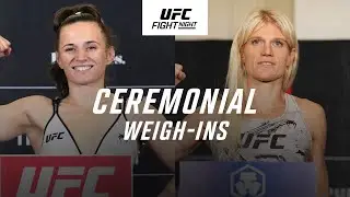 UFC Atlantic City: Ceremonial Weigh-In