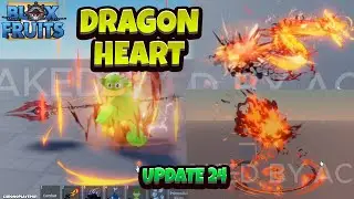 NEW Dragon Heart Sword LEAK! (UPDATE 24 Blox Fruits)