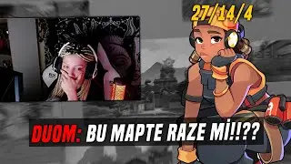 'BU MAPTE RAZE Mİ OYNANIR' DEDİ TAŞIDIM! | VALORANT DERECELİ