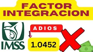 COMO se DETERMINA el FACTOR de INTEGRACIÓN para IMSS 2024 en 5 MINUTOS (9)