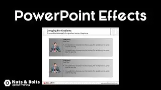 PowerPoint grouping trick for consistent formatting